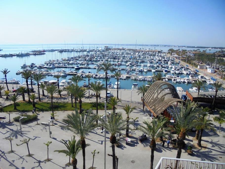Tranquilo Apartamento Con Vistas Al Mar. Port de Alcudia  Eksteriør bilde