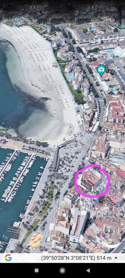 Tranquilo Apartamento Con Vistas Al Mar. Port de Alcudia  Eksteriør bilde