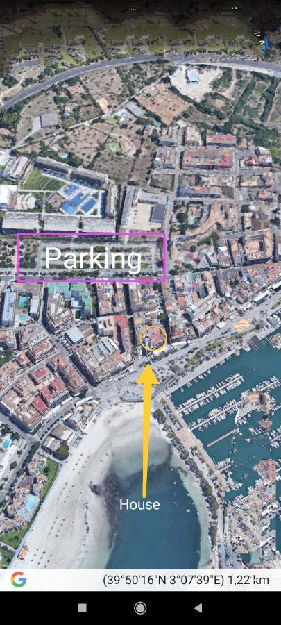 Tranquilo Apartamento Con Vistas Al Mar. Port de Alcudia  Eksteriør bilde
